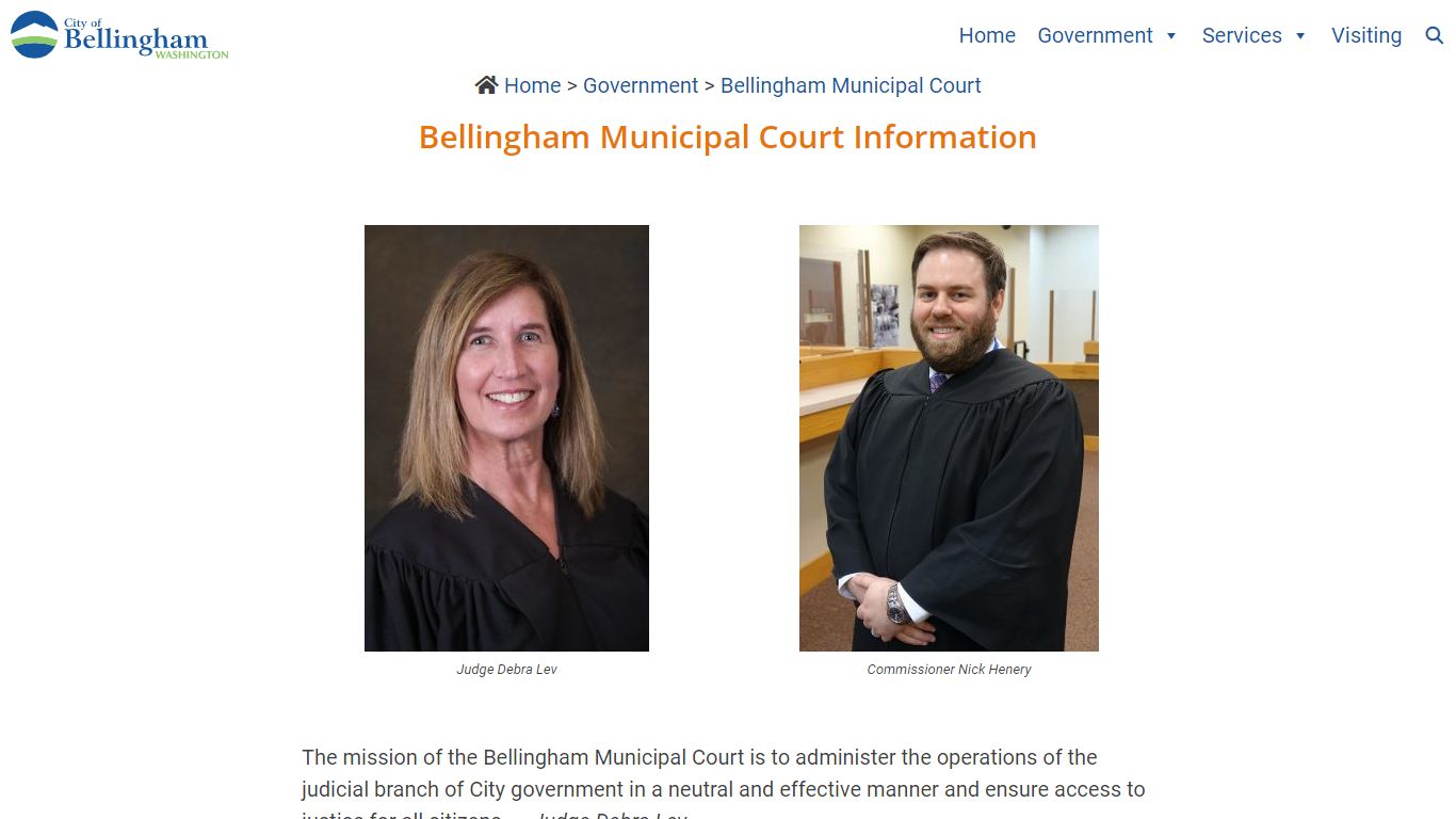 Bellingham Municipal Court Information - City of Bellingham